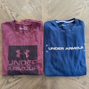 Bundle!! Two Men’s Medium Under Armour Long Sleeve Tees!